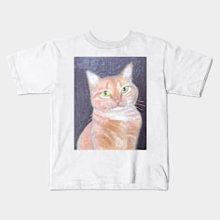 Cat named Cheddar Kids T-Shirt